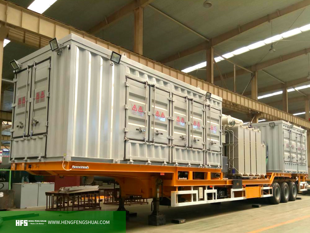 加纳 15MVA-33kV 移动变电站全过程解决方案
